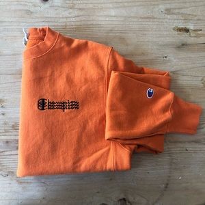 Champion Burnt Orange Reverse Weave Sweatshirt